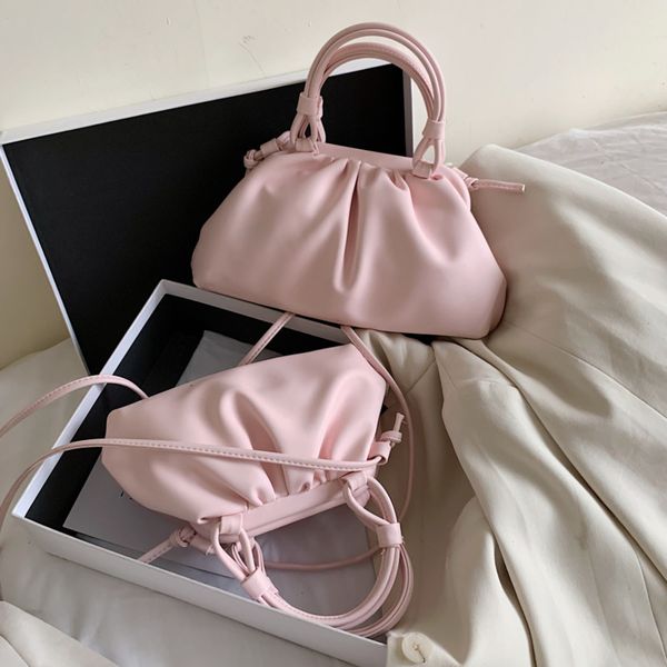 

with shoulder handle design small pu crossbody bags for women 2020 summer female elegant handbags parent-child bags