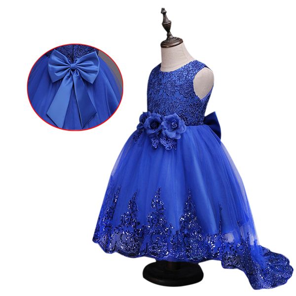 

девушки без рукавов принцессы детей блестки платье девушки цветка для свадьбы 2-12 лет девушки вечерние платья выпускного вечера y190518, Red;yellow