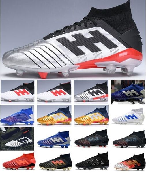 

2019 новых цветов predator 19.1fg mens футбол обувь pp погб fg футбол легких бутсы дешевле дизайнер фалькон футбольная обувь