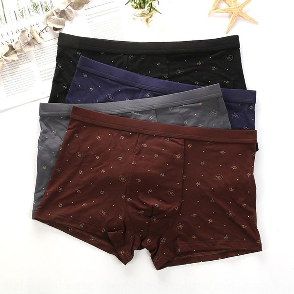 

модальное нижнее белье средней талии мужской u-образный боксер под трусами модные молодежные боксерские брюки мужское нижнее белье, Black;white