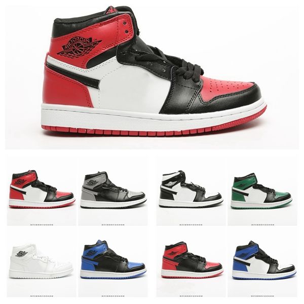 

2019 new high og mid mens 1 basketball shoes game royal banned shadow bred red blue white toe shoe women retroes 1s chicago sneakers