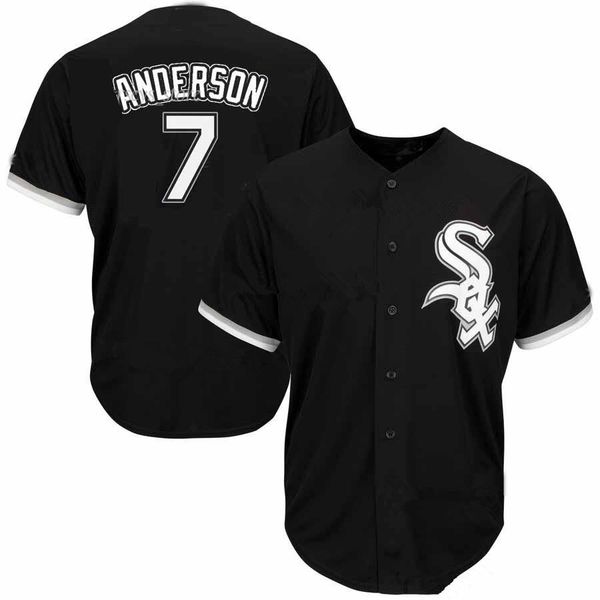 

Chicago 7 Tim Anderson White Sox Jersey Mens Mets 20 Pete Alonso Padres 7 27 Mike Trout 51 Ichiro Baseball Jerseys