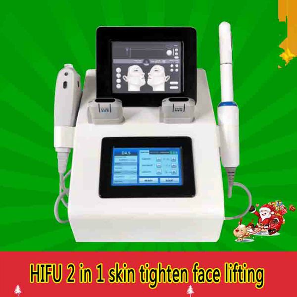 

2019 2 in 1 skin tighten face lifting vaginal tighten high intensity focused ultrasound wrinkle removal beauty machine system