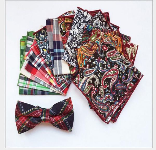 

second classic cotton material scottish chequered small flower pocket towel dress towel handkerchief, Blue;purple