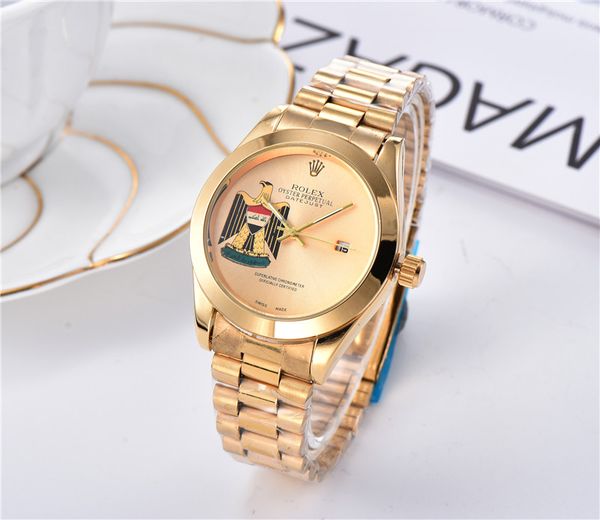 

новое платье luxury мужские часы montre homme высокого качества full стали кварцевые часы мужчины моды деловой человек наручные часы мужской, Slivery;brown