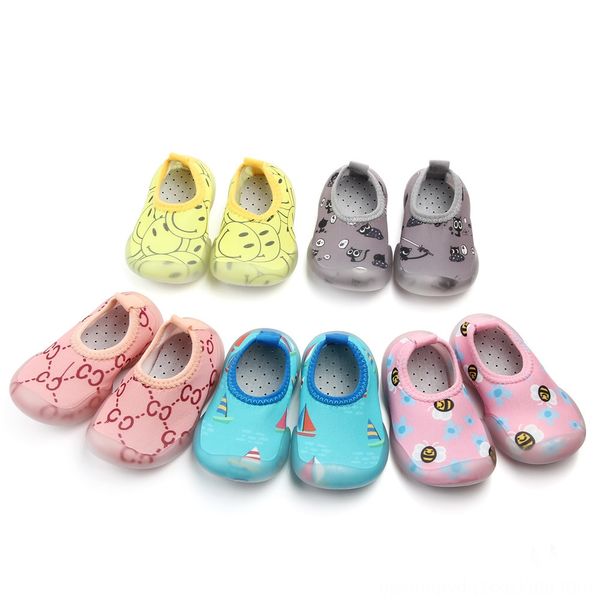 

baby floor socks nonslip summer indoor soft bottom boys and girls children toddler shoes thin baby socks, Black;grey