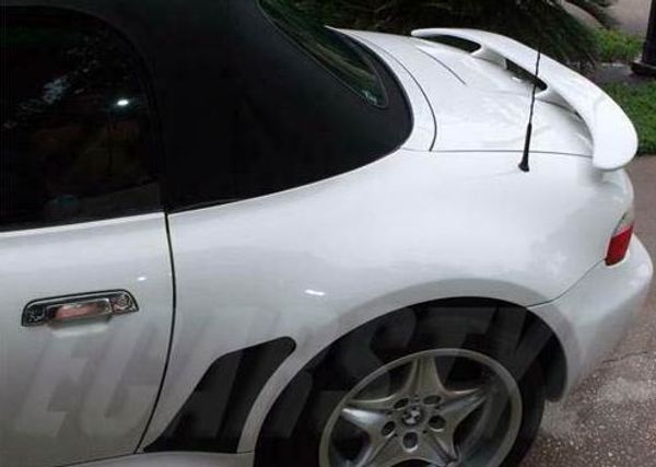 

for z3 96-99 e37 m roadster rear wing trunk spoiler fiber glass unpainted