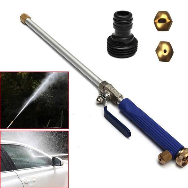 

alloy wash tub hose car high pressure power water jet washer with 2 spray tips auto maintenance cleaner watering lawn garden eea881