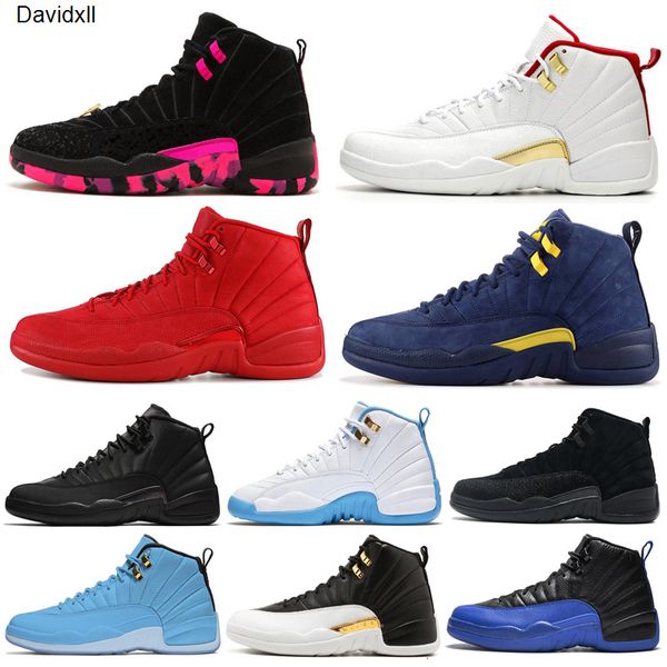 

2020 basketball shoes 12 12s men shoe doernbecher wings reverse taxi game royal french blue mens trainers outdoor sports sneakers 7-13