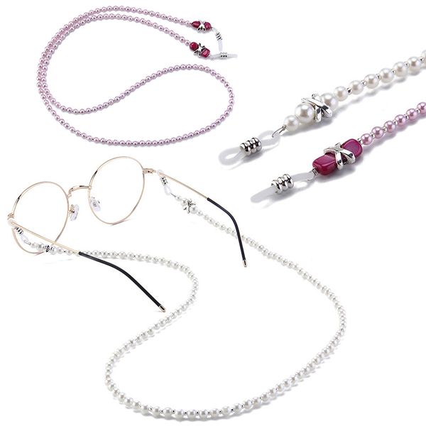 

pearl бисера eyeglass цепи талреп очки для чтения очки шнура держатель веревка женские очки цепи солнцезащитные очки шейный ремешок rope