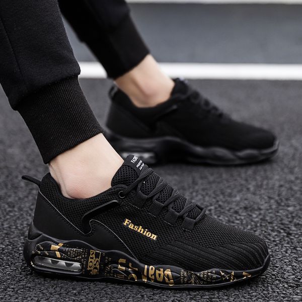 

breathable lightweight cushion casual running shoes trend men's sports shoes