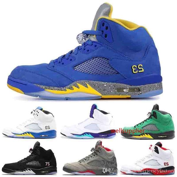 

prince fresh 5s men basketball shoes 2019 new oreo bronze wings black grape blue suede laney designer training shoes sports sneakers 40-47