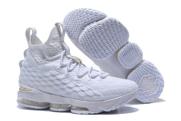 

2018 New Arrival XV LEBRON 15 EQUALITY Black White Basketball Shoes for Men 15s EP Sports Training Sneakers Size 40-46