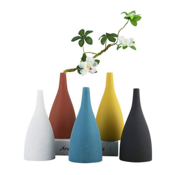 

new europe ceramic vase modern fashion decorative ceramic flower vase for homes porcelain vases for wedding tablevase decor