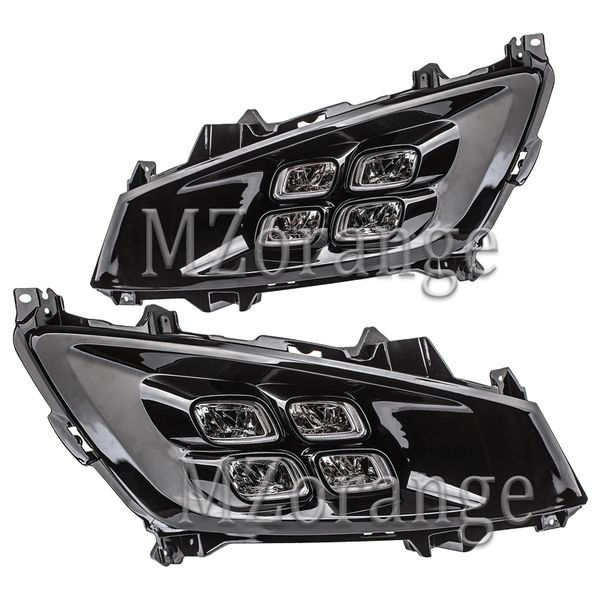 

mzorange led daytime running light for kia optima k5 2014 2015 2016 car accessories waterproof abs 12v drl fog lamp decoration