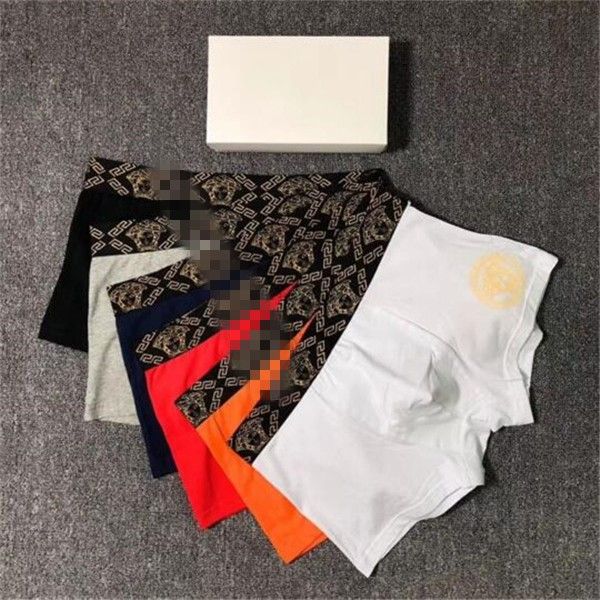 

2020 designers brand mens boxer men underpants brief for man underpanties underwear mens boxers cotton underwears shorts male, Black;white