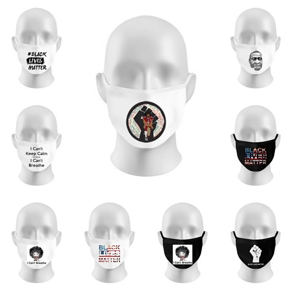 

letter letter masks designer letter face mask black lives matter cotton mask dustproof windproof fy9079 #928