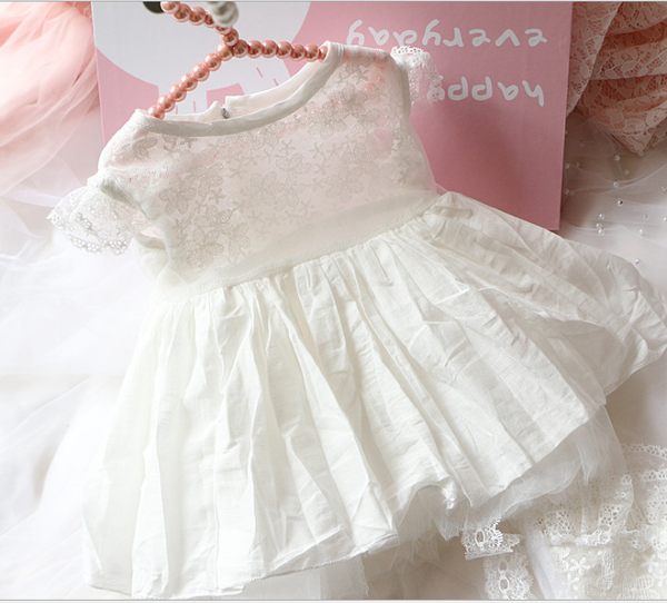 

princess girl white lace romper dress newborn infant baby girls sleeveless romper dress clothes summer toddler girl#zfg