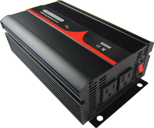 800VA/800W einphasiger reiner Sinuswellen-Wechselrichter 12V 24V 48V DC bis 100~120VAC, 220~240VAC Ausgang Industriefrequenz