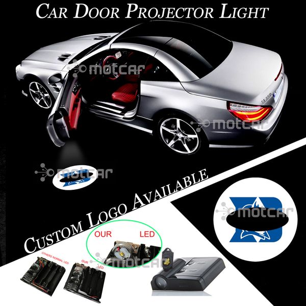 

plastic car door wireless battery projector laser blue logo light custom