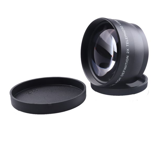 

52 мм 2.0 x телеобъектив для nikon d90 d80 d700 d3000 d3100 d3200 d5000 d5100 d5200 18-55 мм зеркальные камеры