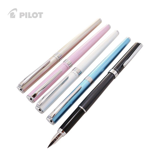 

pilot cavalier metal fountain pen fcan-3sr brass lining pearlescent paint