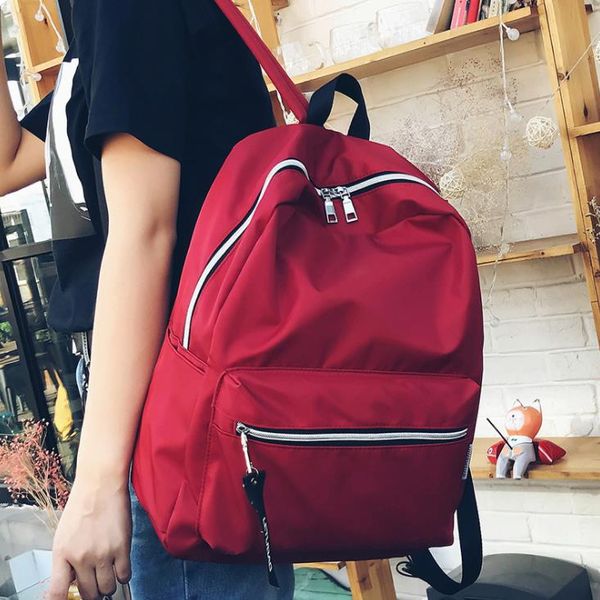 

new shoulder anti theft bagpack women girls backpack casual style backpack korean female male shoulder bag schoolbag for teenage