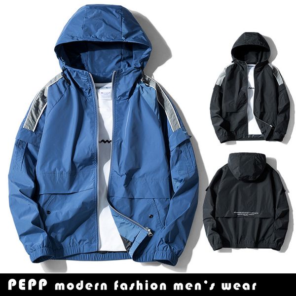 

pepp pepp jacket men's 2019 spring new style men jacket teenager casual men's coat wear fashion, Black;brown