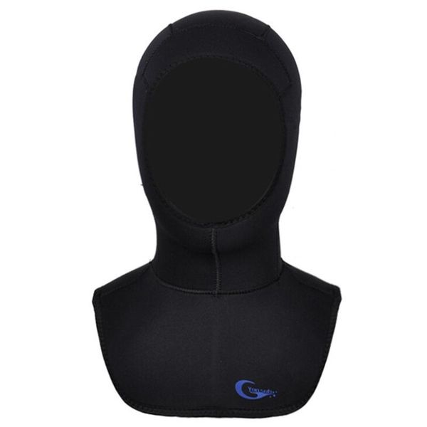 

swimming full protection neoprene keep warm cold proof snorkeling equipment accessories winter diving hood with shoulder