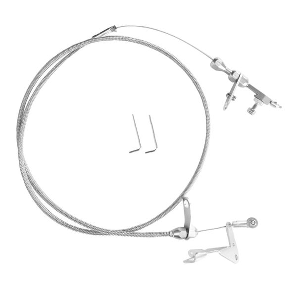 

braided car kickdown cable detent transmission trans replacement for chrysler 727