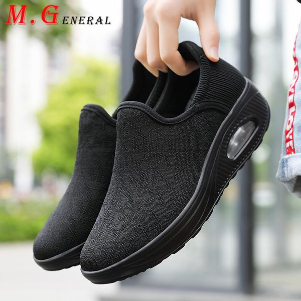 

mesh sneakers woman sports plus size women's running shoes flat sport shoes for women slip-on platform outdoor air shoe q7