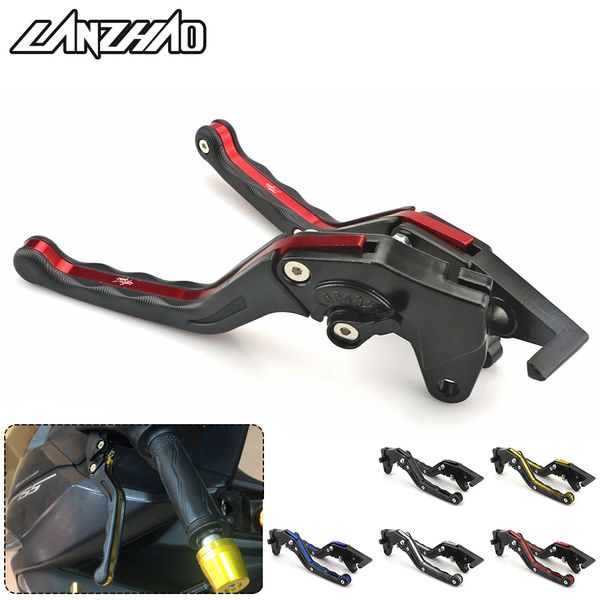 

motorcycle brake clutch long levers 6 levels adjustable left right lever set for nvx155 aerox155 2017 2018
