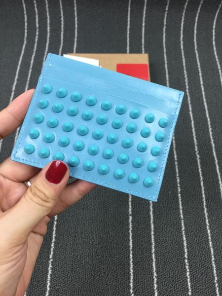 

real leather id card case purse classic black thin credit card holder wallet 2020 new fashion business men slim coin purse pocket bag, Brown;gray