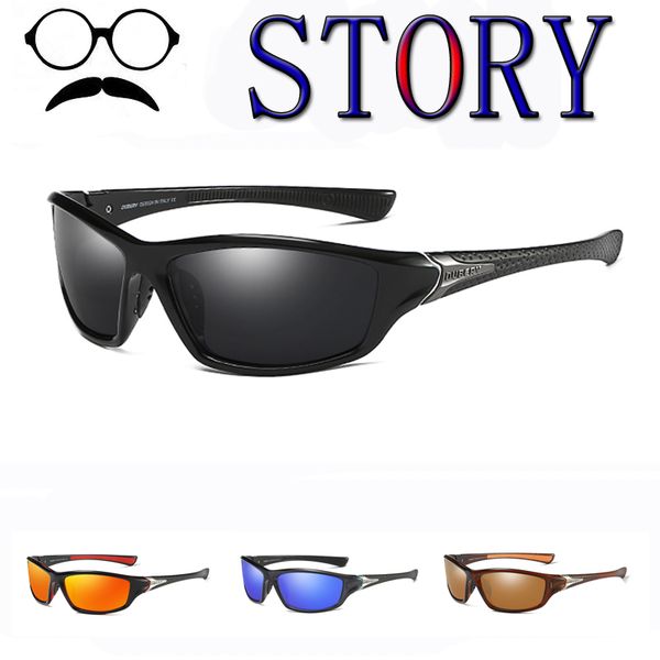 

hd polarized square coating eyeglasses men women outdoor windproof cool uv400 goggles sunglasses driving lentes de sol hombre, White;black