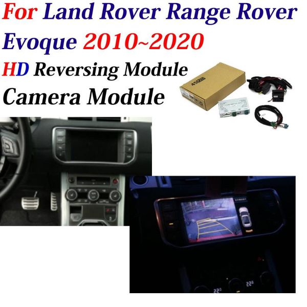 

auto dvr cam decoder for evoque 2010-2020 car front camera adapter original monitor parking rear camera