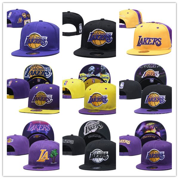

Тысячи стиль баскетбол Лейкерс Snapback шапки для мужчин и женщин Спорт регулируемая плоская шляпа хип-хоп шапки баскетбол бейсболка Snapbacks
