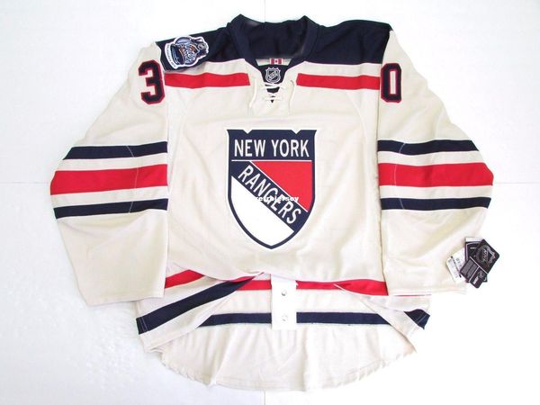 

custom lundqvist new york rangers 2012 winter classic jersey stitch add any number any name mens hockey jersey xs-6xl, Black;red