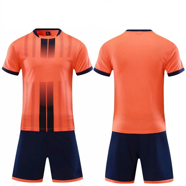 camiseta naranja futbol