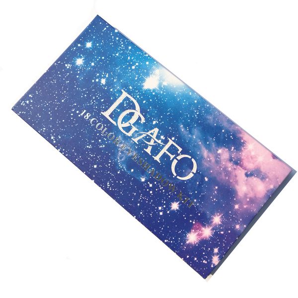 

new purple starry sky 18 colors eyeshadow matte shiny eye shadow palette natural daily eye makeup