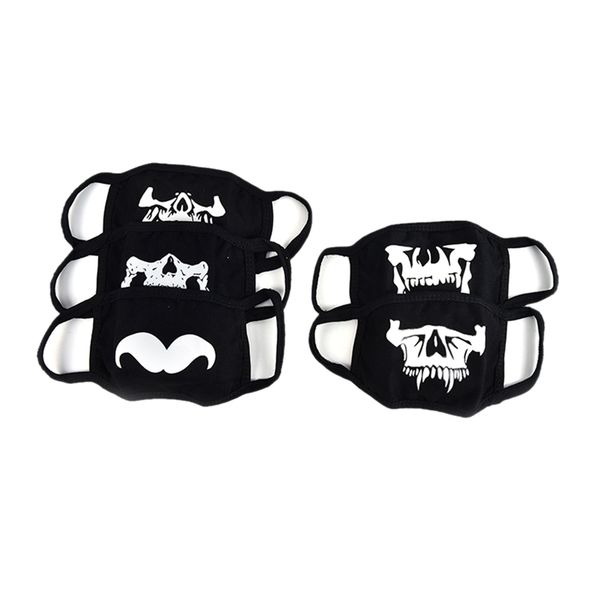 

5шт luminous blue light mask cosplay маска ночной езда dust декорации для вечеринок