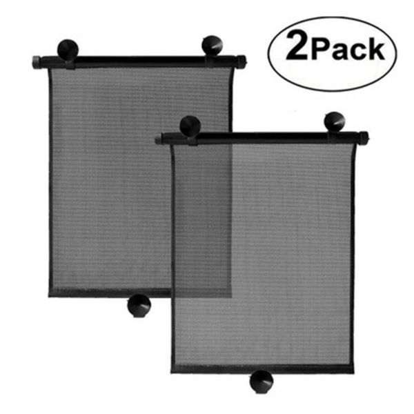 

2pcs/set 45x40cm car side window sunshades auto exterior curtain sunshade black car windshield covers sun protection