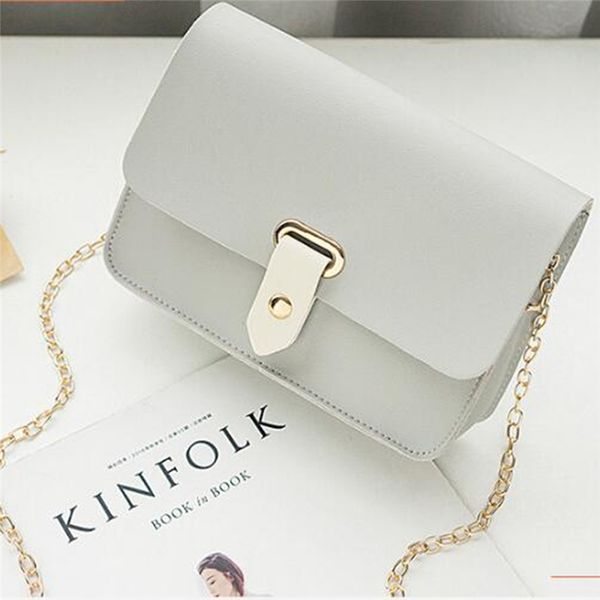 

new personality fashion cute wild korean version of small square bag trend mini solid color women bags women messenger bags