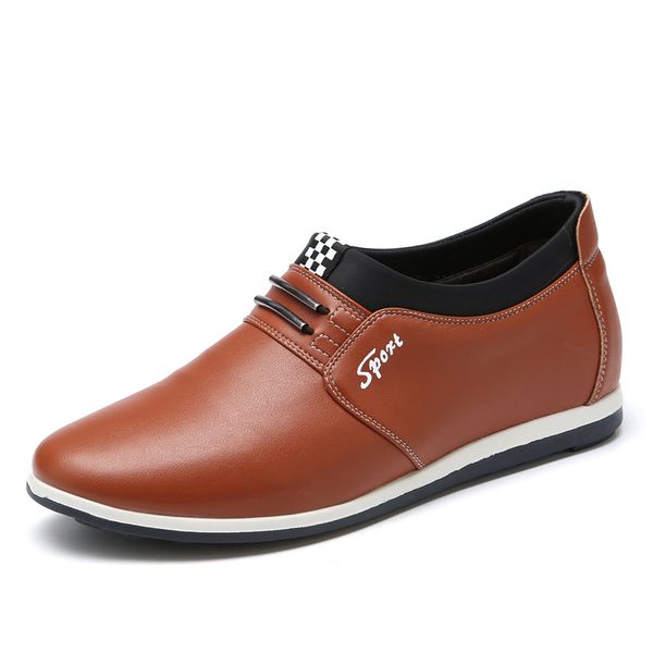 

summer new style increased shoes mens sports and leisure men loafers zapatos de hombre tenis masculino adulto, Black