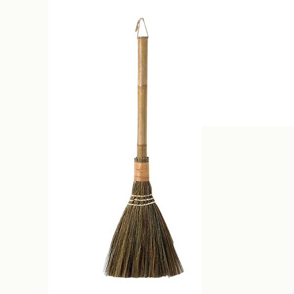 

handmade sweeping broom for household duster cleaning tool useful straw braided home cleaning broom long section