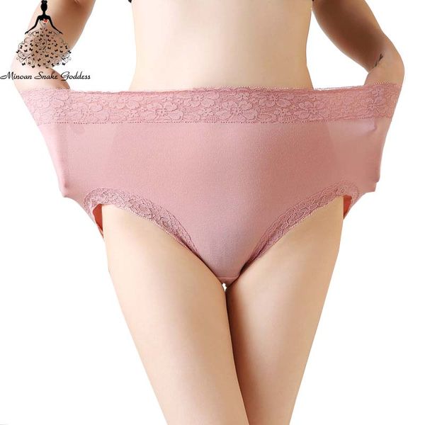 

women's panties women panty plus size  l xl xxl xxxl xxxxl brief for underwear high waist cotton seamless pant intimates female, Black;pink