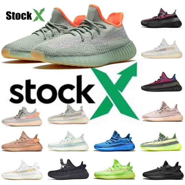 

running shoes 2020 new earth desert sage reflective tail-light kanye west mens womens basketball designer sneakers