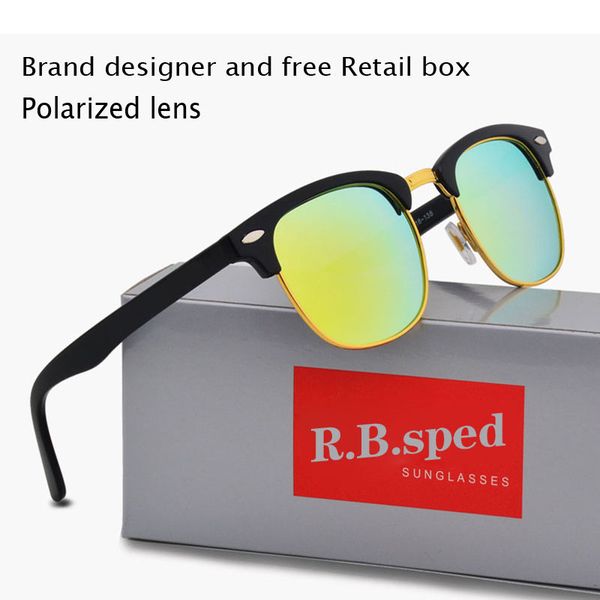 

brand designer polarized cat eye sunglasses for men women sports sun glass polaroid lens gafas de sol with full accessories, White;black