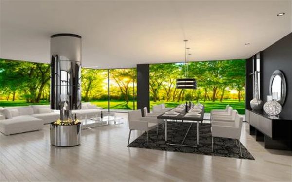 

обои 3d на ене зелене вежие деѬев гоина полнй дом он наенна Ѭопи