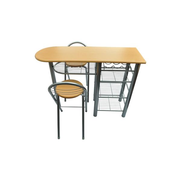 

kitchen / breakfast bar / table and chairs set wood living room furniture