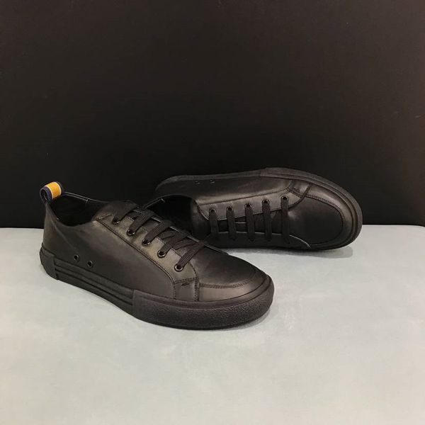 

luxury design shoes triple plate-fome red bottoms genuine leather fashion casual men cotton luxury shoes fast shipping, Black